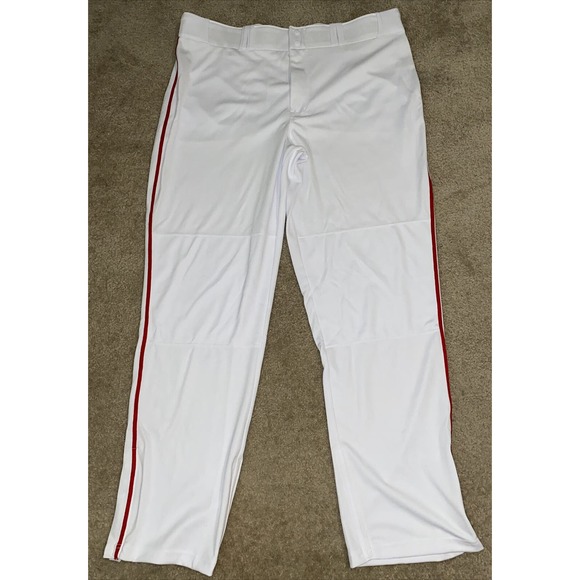 NEW Champro Adult Men's Open Bottom Relaxed Fit Solid Baseball Pants Sz 2X XXL - Picture 1 of 10